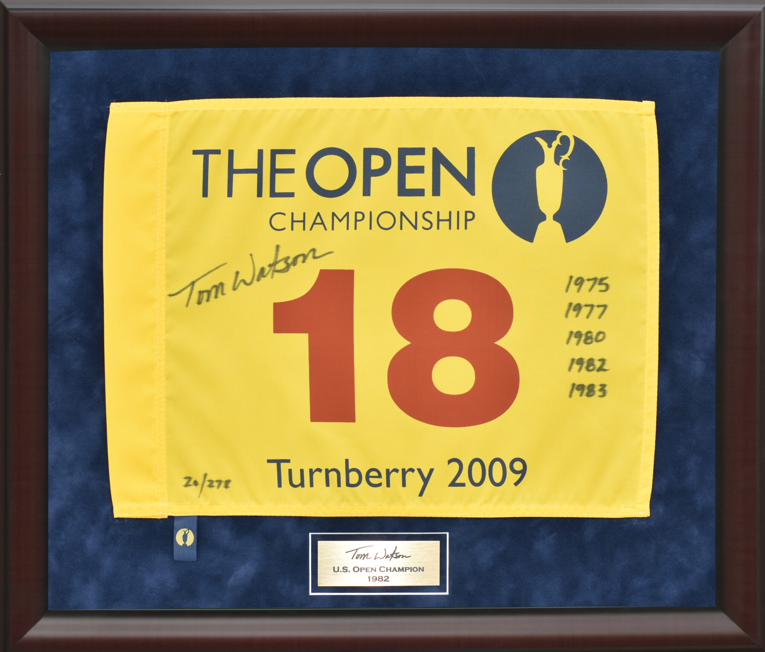 2009 Open Championship Flag (Limited Edition)